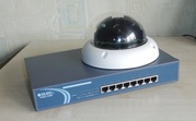 IP система видеоконтроля для дома,  офиса,  комплект  7 кам. Германия.