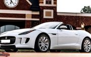 Кабриолет Jaguar F-Type белый