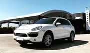 Внедорожник Porsche Cayenne белый 