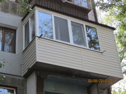 Расширение балкона,  ремонт балкона в Киеве