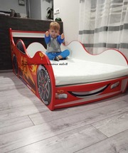 Ліжко машина,  Дитяче ліжко машина для хлопчика