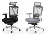 Офисное кресло Ergo Chair 2 серого цвета