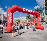 Надувні арки та надувні намети. Надувна рекламна.
